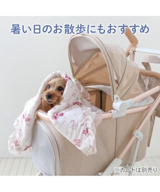 PET PARADISE ディズニー ミニーマウス もちっと クール ブランケット 《ハート柄》 ピンク