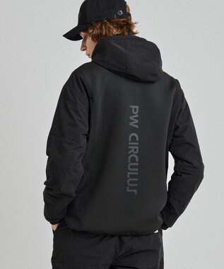 PW CIRCULUS 【MEN】中綿コンビデタッチャブルフーディ ブラック系