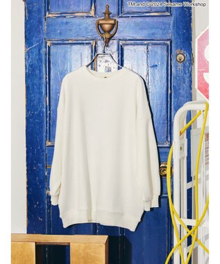 AMERICAN HOLIC ＢＩＧスウェット／セサミストリート Off White