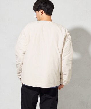 SHARE PARK MENS 【UNISEX】モンスター中綿カーディガン（L・XLサイズ） オフホワイト