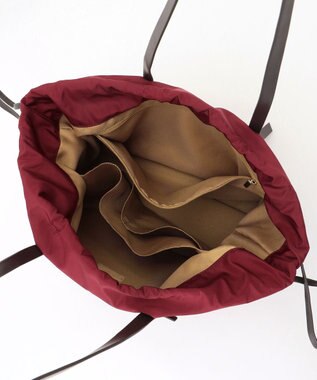 自由区 【カタログ掲載】ドロストトート バッグ バーガンディ
