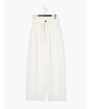 Te chichi ポンチハイウエストカーブパンツ《2026 spring catalog item》 オフホワイト