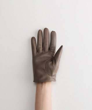 ORuKuBET Italian Sheep Short - Touch Panel (WOMEN)【日本製】 グレージュ2