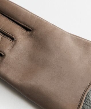 ORuKuBET Italian Sheep Short - Touch Panel (WOMEN)【日本製】 グレージュ2