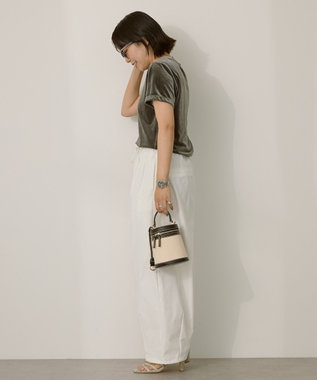 AMERICAN HOLIC ベロアTシャツ Charcoal Gray