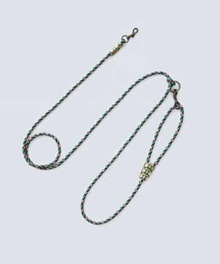 COQ UPBEAT CROSS ハンズフリーロングドッグリード グリーン