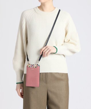 Paul Smith マーガレットプリントトリム ネックポーチ