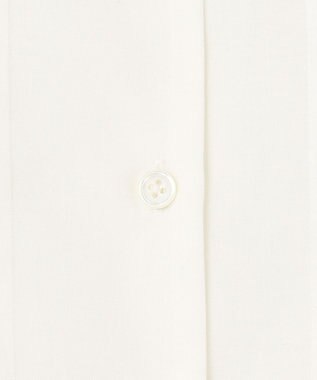 自由区 【カタログ掲載・接触冷感・洗える】シアーラミーローンクロップド丈 ブラウス オフ