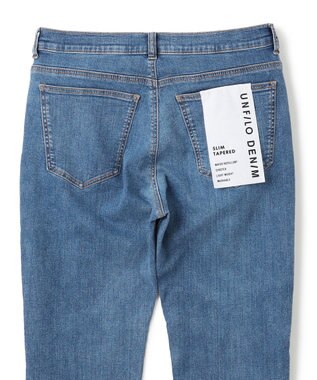 UNFILO MENS 【OCEANS YouTube 掲載】【UNFILO DENIM】 スリムテーパード ブルー