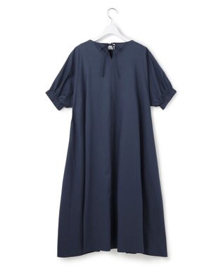 J.PRESS YORK STREET 【WOMEN】ドルマンワンピース ネイビー系