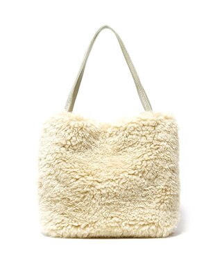 Regalo Felice 【軽くて肩にも掛けやすい / エコファー】トート / REGALO IV(アイボリー)