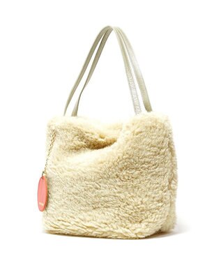 Regalo Felice 【軽くて肩にも掛けやすい / エコファー】トート / REGALO IV(アイボリー)