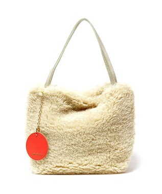 Regalo Felice 【軽くて肩にも掛けやすい / エコファー】トート / REGALO IV(アイボリー)