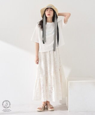 earth music&ecology Ｐｅｔｅｒ　Ｒａｂｂｉｔ?／ｅａｒｔｈ　フルーツＴ Off White