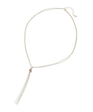 AMERICAN HOLIC 【ステンレス】2ラインネックレス Mix