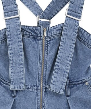 Green Parks ・ＳＵＧＡＲ　ＳＰＯＯＮ　２ｗａｙデニムジャンスカ Indigo