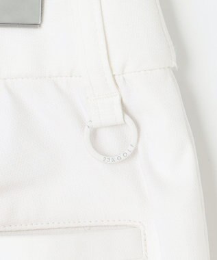 23区GOLF 防透素材で白でも安心！【WOMEN】【撥水/ストレッチ】シェルタリングオックス パンツ ホワイト系