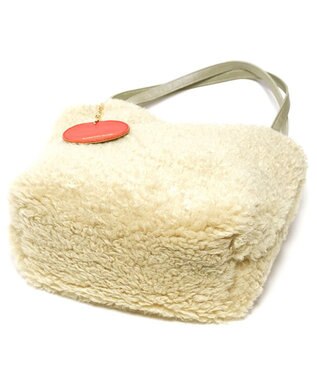 Regalo Felice 【軽くて肩にも掛けやすい / エコファー】トート / REGALO IV(アイボリー)