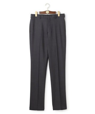 J.PRESS MEN 【洗える / 高通気性 / ストレッチ性 / 防シワ】バーズアイスラックス / ノータック グレー系