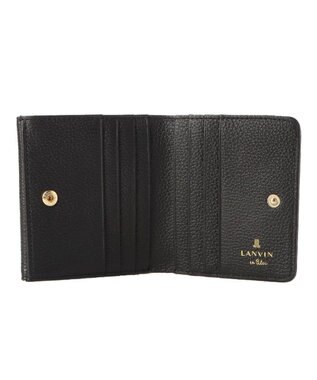 LANVIN en Bleu サンドニ 外BOX財布 ブラック