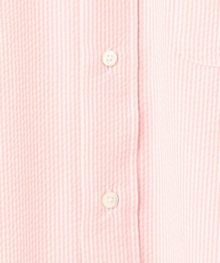 J.PRESS MEN 過酷な夏を乗り切るマストな1着！【 高通気性 / 軽量 / ノンアイロン / 撥水】【BEAT HEAT SYSTEM】半袖シャツ / B.D. ピンク系1