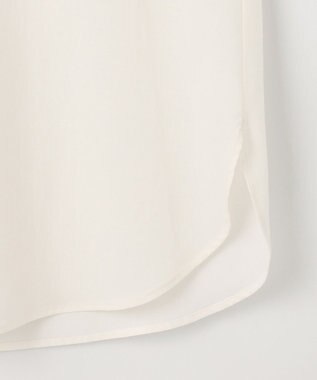 自由区 S 【洗える】エンブロイダリーブロードシャツ ブラウス オフ