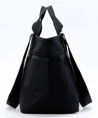LeSportsac TWO HANDLE ZIP TOTE/リサイクルドブラックJP リサイクルドブラックJP