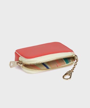 Paul Smith サプルレザー キーケース コーラル