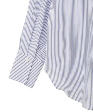 Green Parks バンドカラーインナーシャツ Stripe