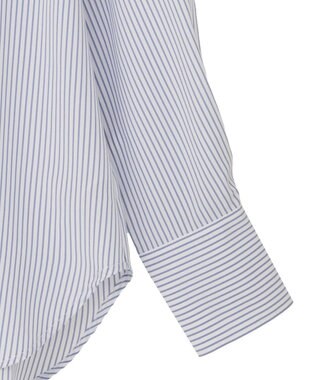 Green Parks バンドカラーインナーシャツ Stripe