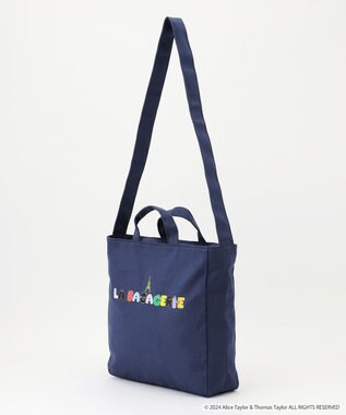 LA BAGAGERIE BARBAPAPA×LA BAGAGERIE   バーバパパコラボ　2WAYバッグ　M ネイビー