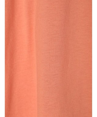 Green Parks レトロフラワーロゴ入りプリントＴシャツ Orange