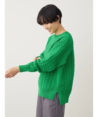 AMERICAN HOLIC エコカルットポコポコプルオーバー Green