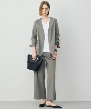 ICB 【CLASSY.掲載・30th ANNIVERSARY】 NEO Unleash ノーカラージャケット スティールカーキ