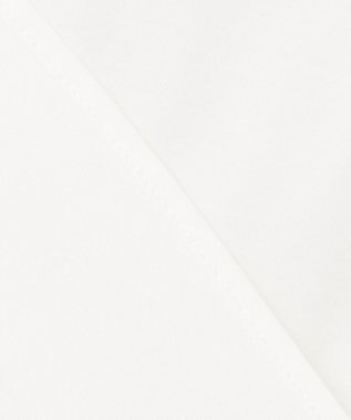 23区 L 【洗える】コンパクトヤーン フレアデザイン ノースリーブ カットソー ホワイト系