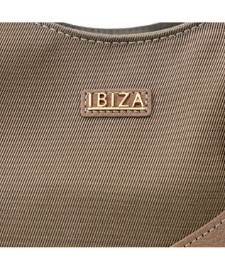 IBIZA アニマーダ　ナイロン　ハンドバッグ モカ