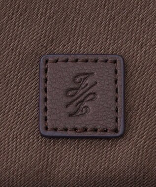 自由区 【カタログ掲載・巾着袋付き・A4サイズ収納可】パンチングレース トート ダークブラウン