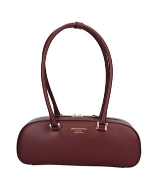 INTER-CHAUSSURES 【CHRISTIAN VILLA】レザーワイドスモールショルダーバッグ