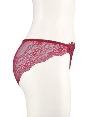 San-ai Resort（三愛水着楽園） エレガントコレクション【2411】バックレースショーツ 【northerly】 レッド