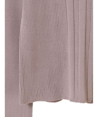 earth music&ecology パール＆ビジュースリーブプルオーバー Pink