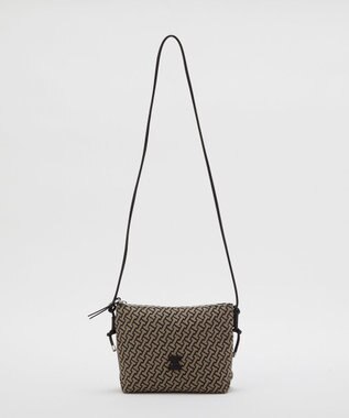 IACUCCI モノグランマ ポーチSD JACQUARD/RUGA ブラック