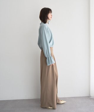 YECCA VECCA タックデザインブラウス Mint