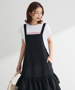 Green Parks ・ｓｗｉｎｇ　ｂｙ　フレンチスリーブ刺繍ＴＥＥ Off White