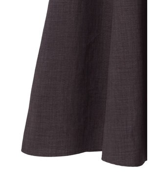 earth music&ecology バックレースアップスカート Dark Brown