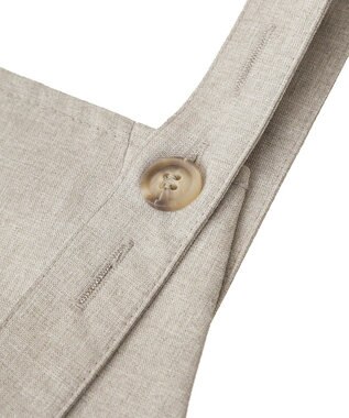 CRAFT STANDARD BOUTIQUE リネンライクフレアジャンパースカート Beige