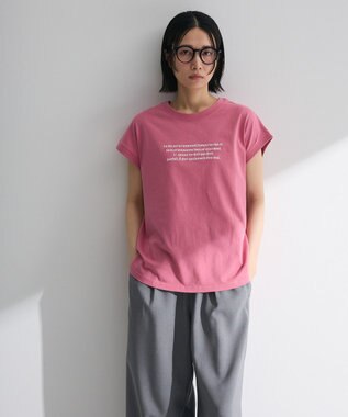 Green Parks ・ｓｗｉｎｇ　ｂｙ　フレンチスリーブ刺繍ＴＥＥ Off White