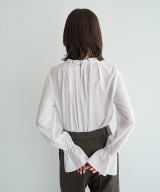 YECCA VECCA タックデザインブラウス Mint