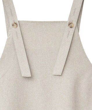 CRAFT STANDARD BOUTIQUE リネンライクフレアジャンパースカート Beige