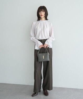 YECCA VECCA タックデザインブラウス Mint