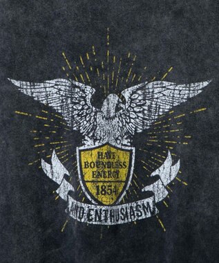 WEGO ヴィンテージウォッシュタックノースリーブT スミクロ